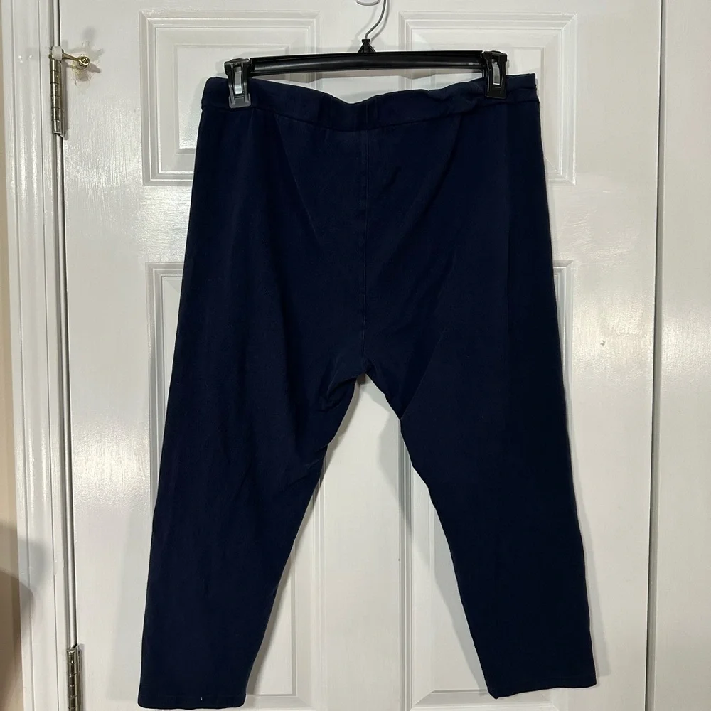 Style & Co. Gray and navy capri length Leggings - Picture 10 of 11
